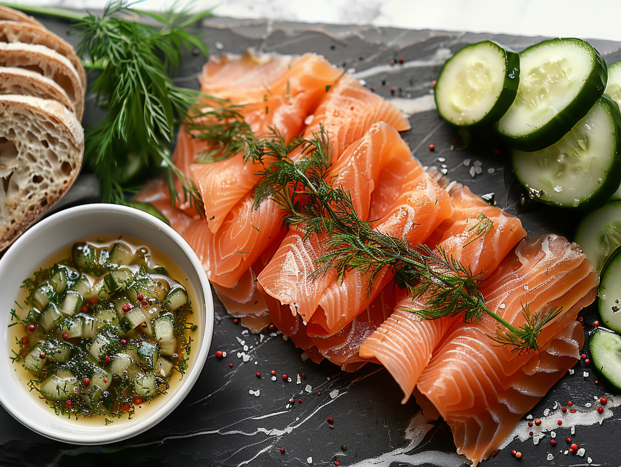 saumon gravlax