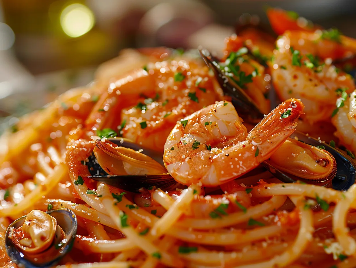 pâtes fruits de mer
