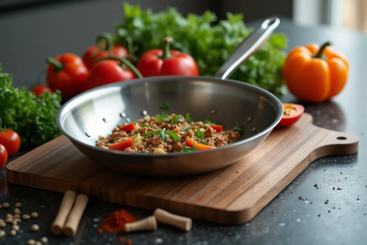 Différents types de poêles pour la cuisson des aliments