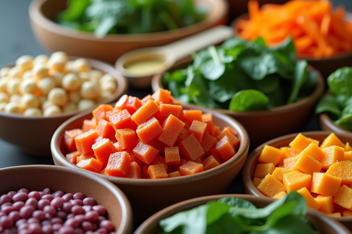 légumes riches