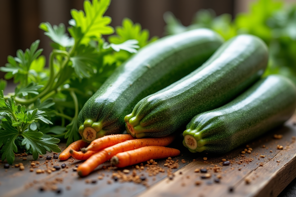 Zucchini et zédoaire : deux trésors insoupçonnés des fruits et légumes en Z