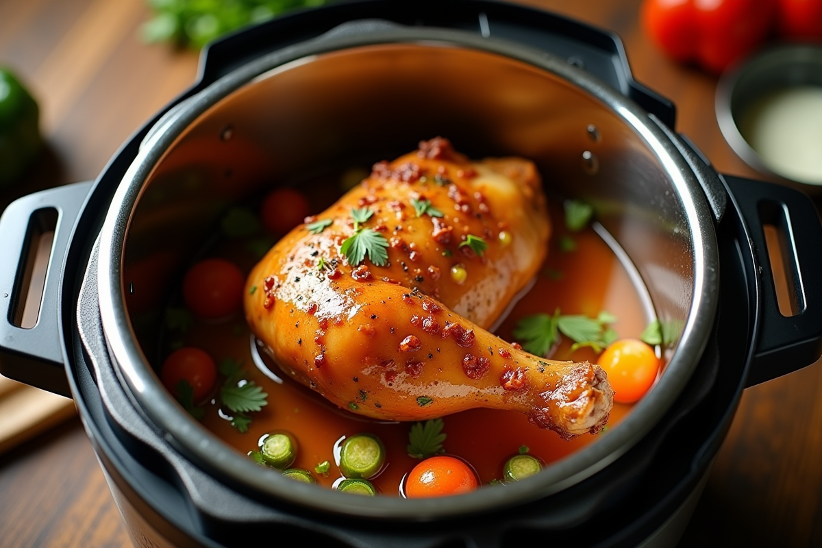 poulet cuisson