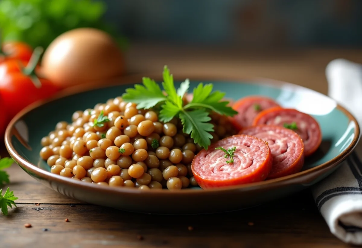 Lentilles et saucisse de Morteau : une alliance gastronomique
